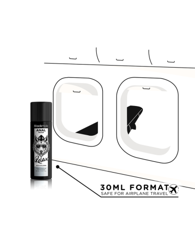BLACK HOLE - RIPARAZIONE ANALE RELAX A BASE ACQUA CON IALURONE 30 ML
