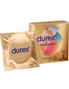 DUREX - PRESERVATIVI REAL FEEL 3 UNITÀ