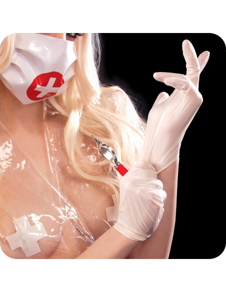 SET COMPLETO DA INFERMIERA \"NASTY NURSE DIVA\" - L/XL
