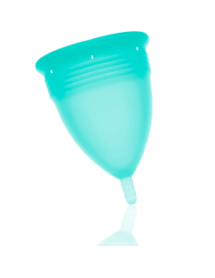 STERCUP COPPE MESTRUALI - MISURA S -  AQUAMARINA SILICONE FDA 2