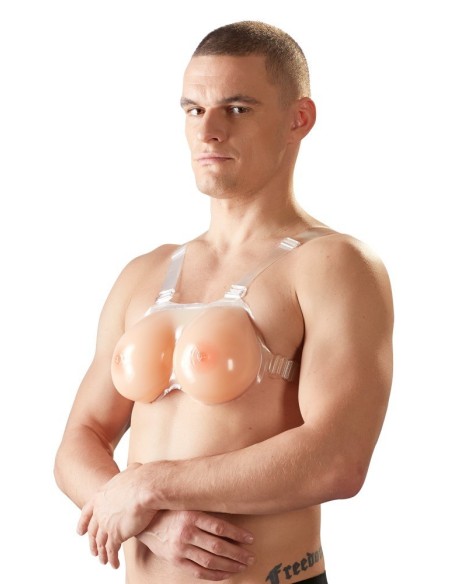 Silicone Breasts with Straps