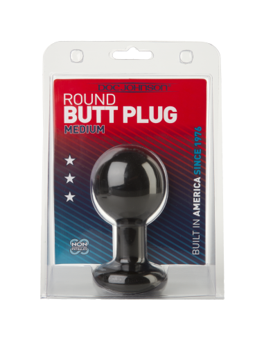 PLUG ANALE ROTONDO CON BASE DOC JOHNSON - MEDIUM