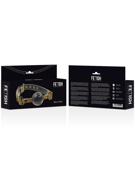 FETISH SUBMISSIV - BAVAGLIO TRASPIRANTE VEGANO BALL GAG