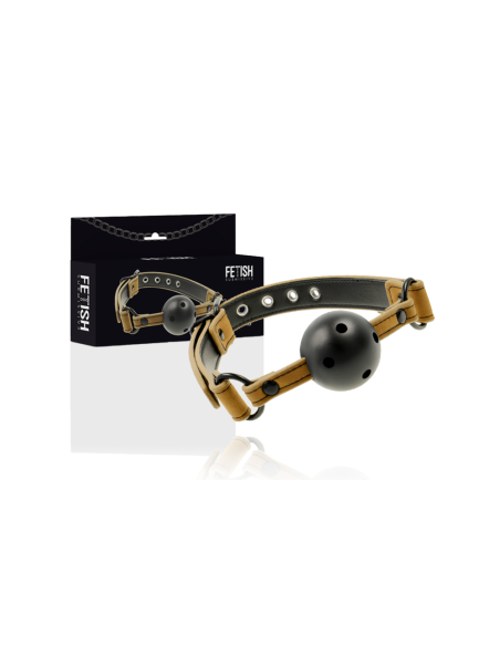 FETISH SUBMISSIV - BAVAGLIO TRASPIRANTE VEGANO BALL GAG
