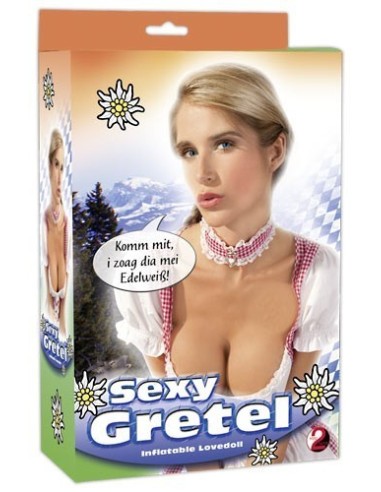 BAMBOLA GONFIABILE \"SEXY GRETEL\"