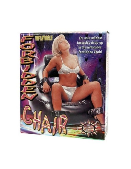 POLTRONA GONFIABILE \"FORBIDDEN CHAIR\" NERA