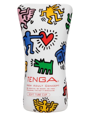 MASTURBATORE TENGA KEITH HAIRING "SOFT TUBE CUP"