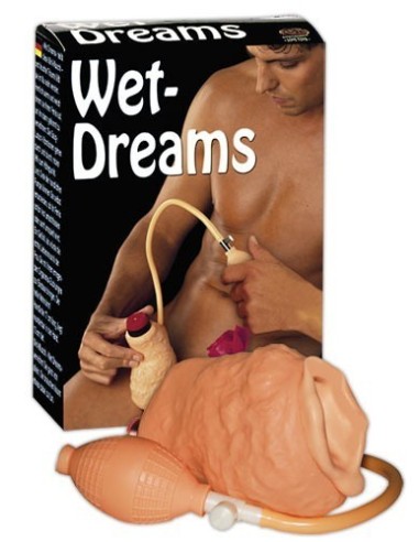 MASTURBATORE VAGINA CON VIBRAZIONE E MASSAGGIO \"WET DREAMS\"