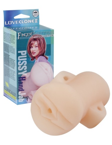 MASTURBATORE VAGINA REALISTICA CON MANIGLIE \"PUSSY HAND JOB\"