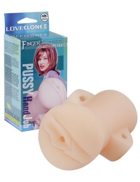 MASTURBATORE VAGINA REALISTICA CON MANIGLIE \"PUSSY HAND JOB\"
