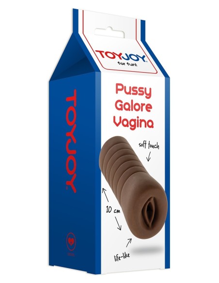 VAGINA REALISTICA TOYJOY \"GALORE\" BROWN