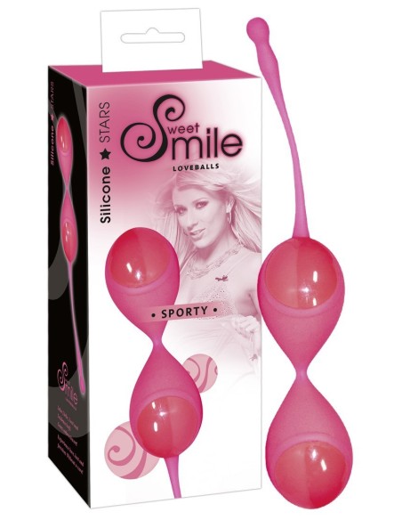 PALLINE DELLE GEISHE SWEET SMILE \"SPORTY\" ROSA
