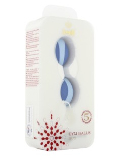 PALLINE DEL PIACERE AMOR \"GYM BALLS DUO\" BLU 2