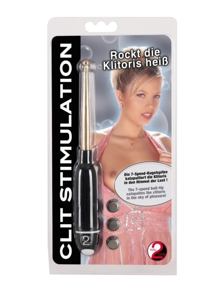 STIMOLATORE CLITORIDEO VIBRANTE CON 7 RITMI DI VIBRAZIONE