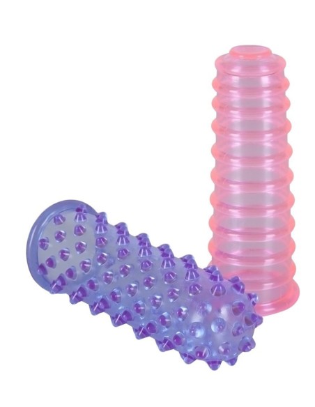 SET 2 GUAINE DA DITO PER MASTURBAZIONE "LOVE FINGERS"