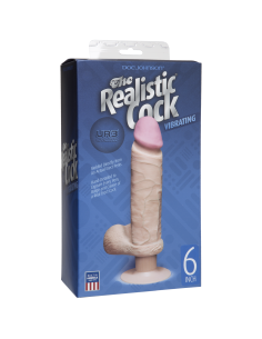 FALLO VIBRANTE REALISTICO DOC JOHNSON CARNE - 20 CM 2