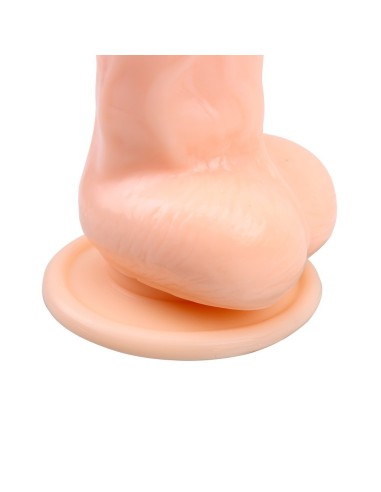 VIBRATORE REALISTICO CON VENTOSA \"JUMBO JACK\" CARNE - 15 CM