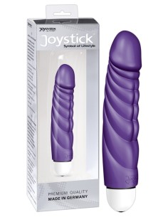 VIBRATORE REALISTICO CON RILIEVI AD ONDA \"MR. PERFECT\" VIOLA - 18 CM 2