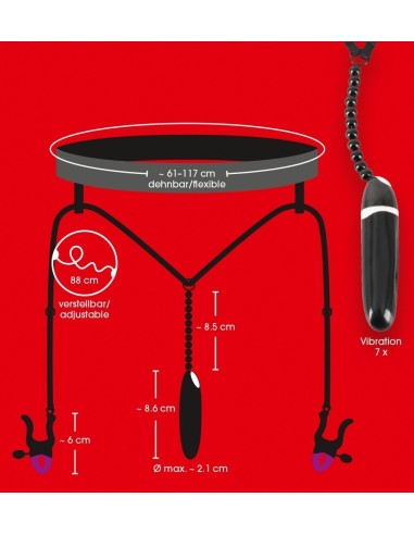 Bad Kitty™ Spreader String con Vibratore