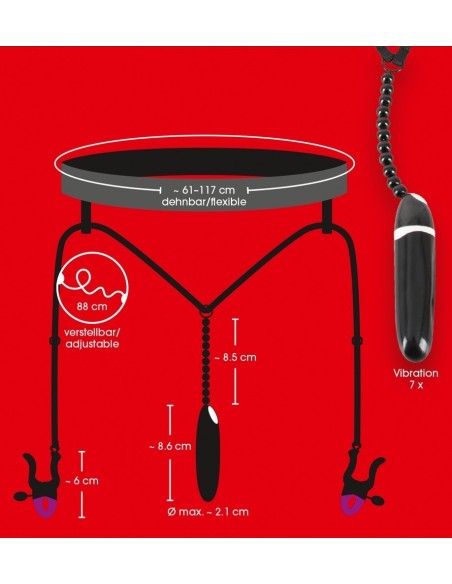 Bad Kitty™ Spreader String con Vibratore
