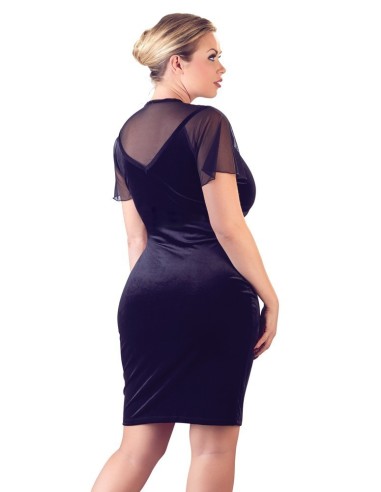 TUBINO SEXY - COLORE NERO - COTTELLI CURVES