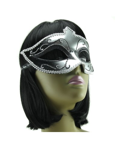 SET 2 MASCHERE IN STILE SICILIANO 50 SFUMATURE DI GRIGIO "IN MASCHERA"