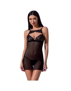 CHEMISE PASSION WOMAN "VERONIQUE" NERO