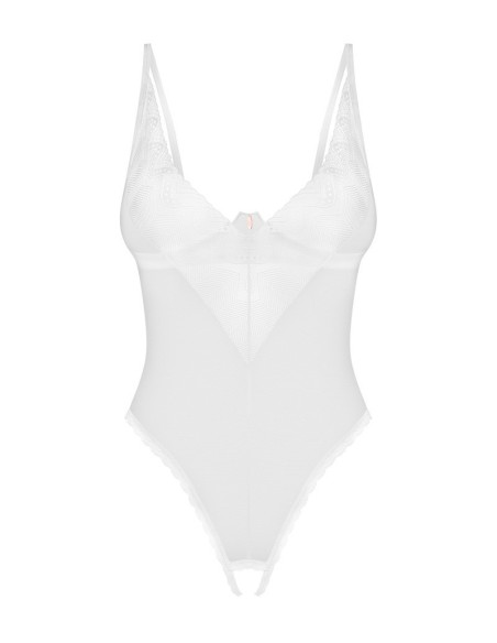 Corpetto senza cavallo in elegante bianco Obsessive