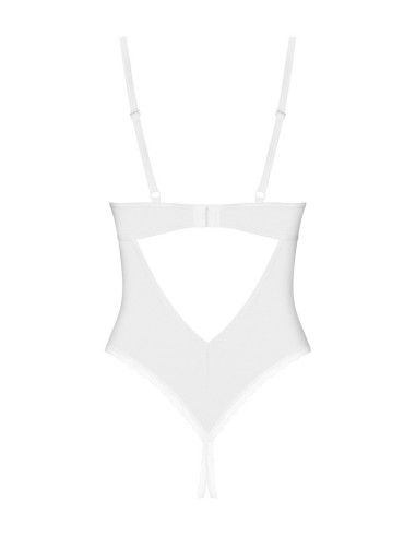 Corpetto senza cavallo in elegante bianco Obsessive