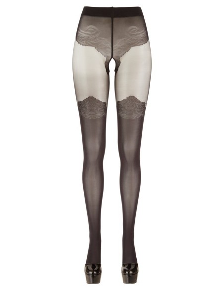 COLLANT SEXY APERTI FANTASIA "COTTELLI LEGWEAR" - COLORE NERO