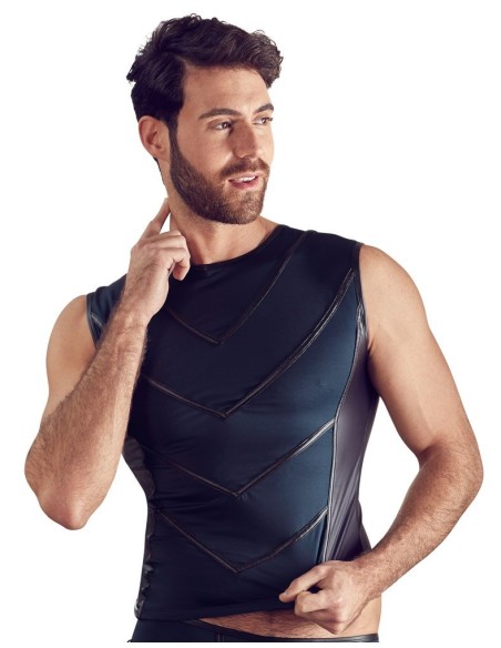 T-SHIRT UOMO STRETCHY DESIGN "NEK" COLORE BLU