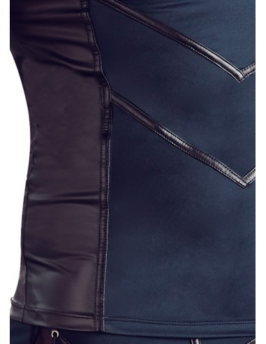 T-SHIRT UOMO STRETCHY DESIGN "NEK" COLORE BLU