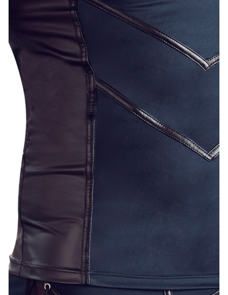 T-SHIRT UOMO STRETCHY DESIGN "NEK" COLORE BLU