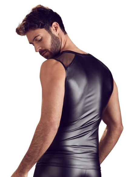 T-SHIRT UOMO STRETCHY DESIGN SLIM "NEK" COLORE NERO