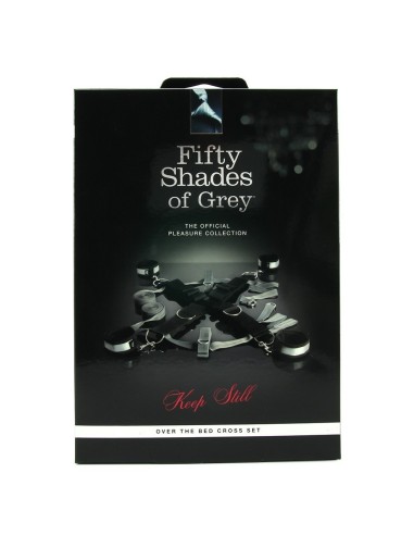 SET BDSM COSTRITTIVO 50 SFUMATURE DI GRIGIO "TIENI DURO"