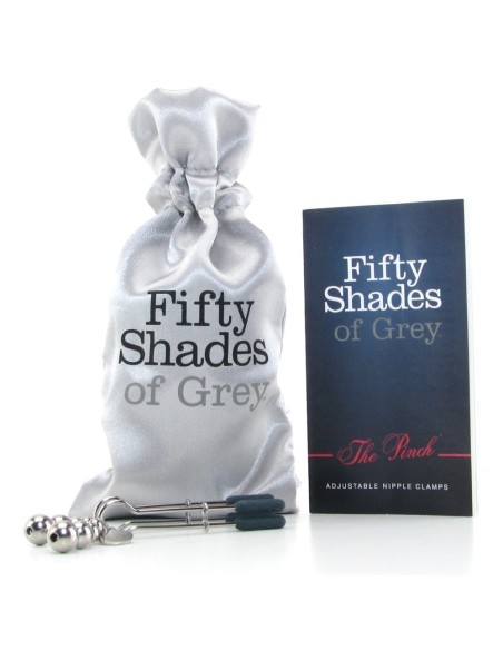 PINZE PER CAPEZZOLI CON PESI 50 SFUMATURE DI GRIGIO "PIZZICO"