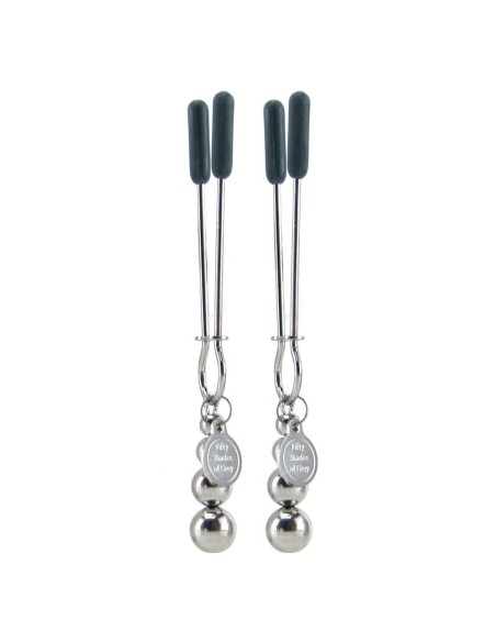 PINZE PER CAPEZZOLI CON PESI 50 SFUMATURE DI GRIGIO "PIZZICO"