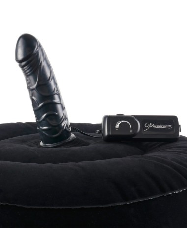 SEDIA GONFIABILE CON FALLO VIBRANTE FETISH FANTASY "HOT SEAT"
