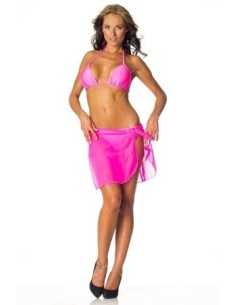 PAREO CORTO “BOMB GIRL\" ROSA - TAGLIA UNICA