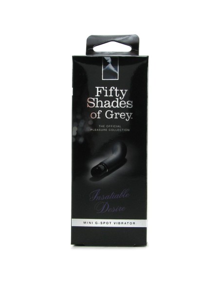 MINI VIBRATORE PUNTO G 50 SFUMATURE DI GRIGIO "DESIDERIO INSAZIABILE"