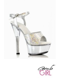 SCARPA EFFETTO GLITTER E TACCHI A SPILLO “CLIONA BOMB” 2