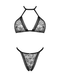Set Xenita di Obsessive con reggiseno morbido e perizoma. 2