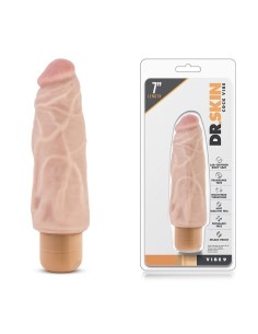 VIBRATORE REALISTICO "DR. SKIN COCK VIBE 9" CARNE -